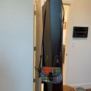 Dooney and Burke cross body bag with ladybugs